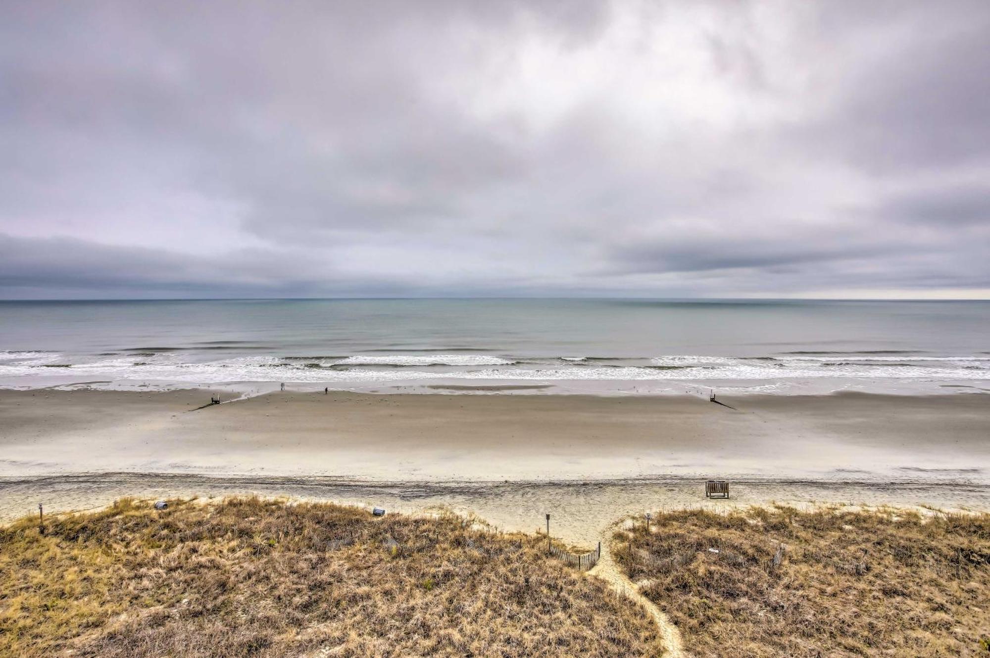 Oceanfront North Myrtle Beach Condo With Indoor Pool Εξωτερικό φωτογραφία