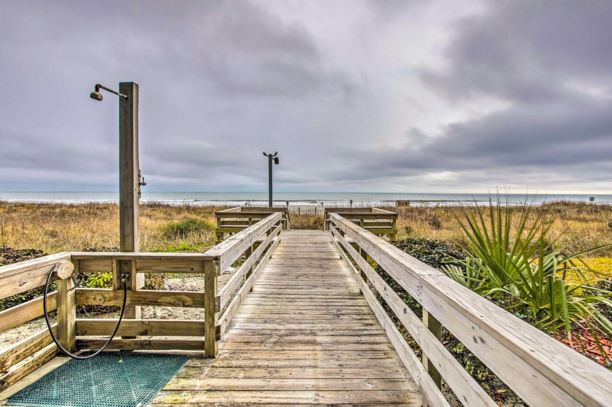 Oceanfront North Myrtle Beach Condo With Indoor Pool Εξωτερικό φωτογραφία