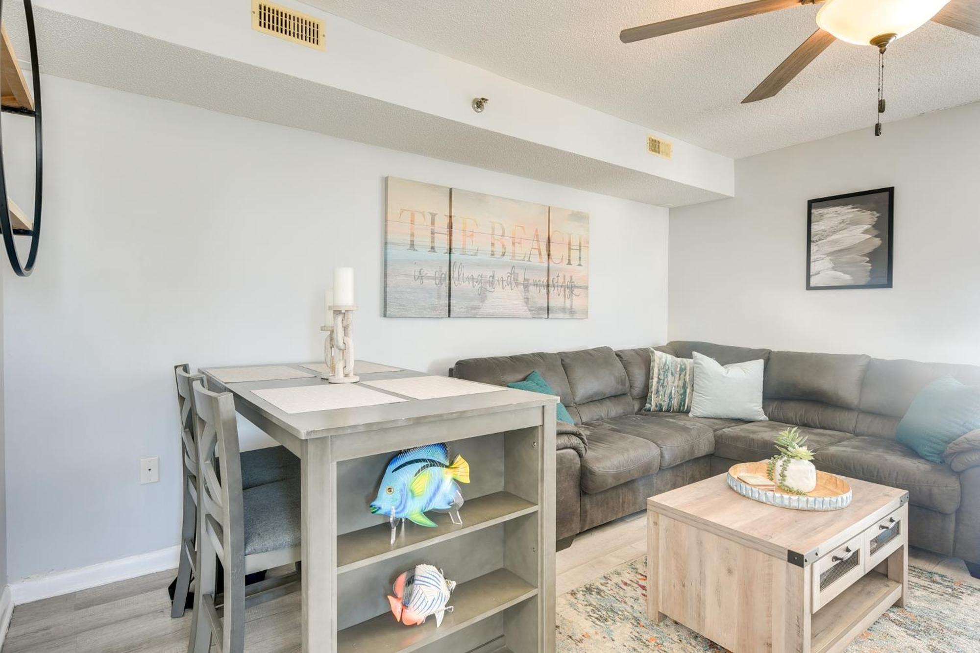 Oceanfront North Myrtle Beach Condo With Indoor Pool Εξωτερικό φωτογραφία