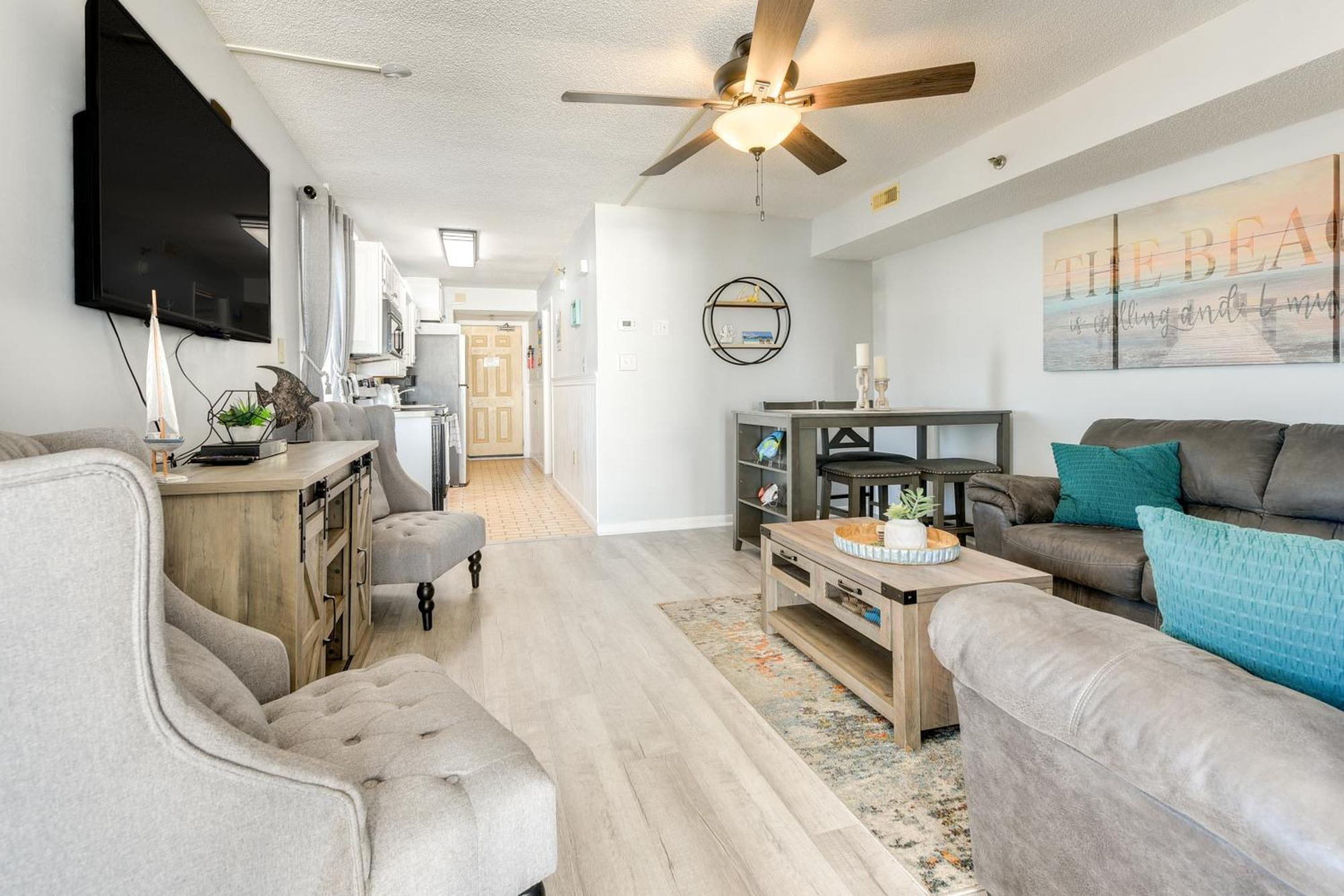 Oceanfront North Myrtle Beach Condo With Indoor Pool Εξωτερικό φωτογραφία