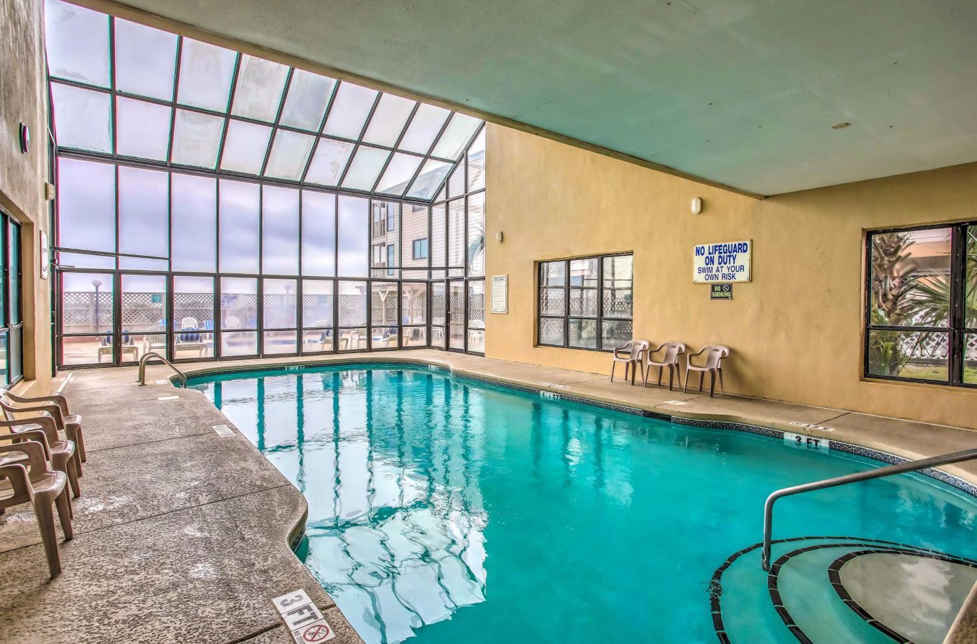Oceanfront North Myrtle Beach Condo With Indoor Pool Εξωτερικό φωτογραφία